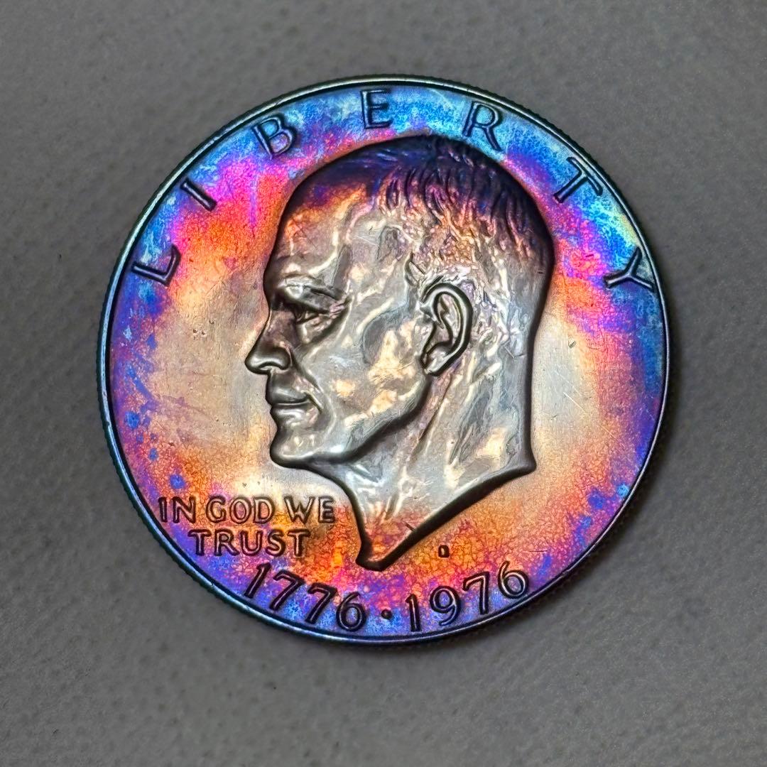 アメリカ バイセンテニアル　プルーフ銀貨2枚