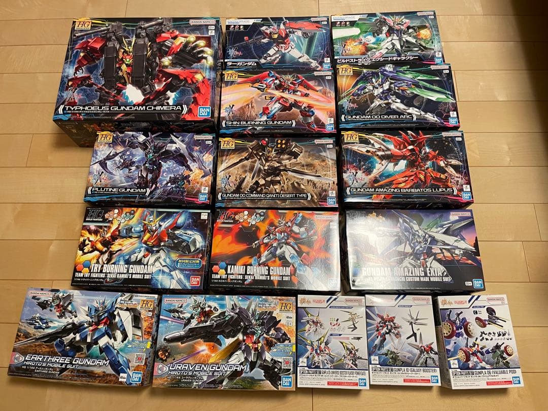 新品　ガンダム　ビルドファイターズ　セット