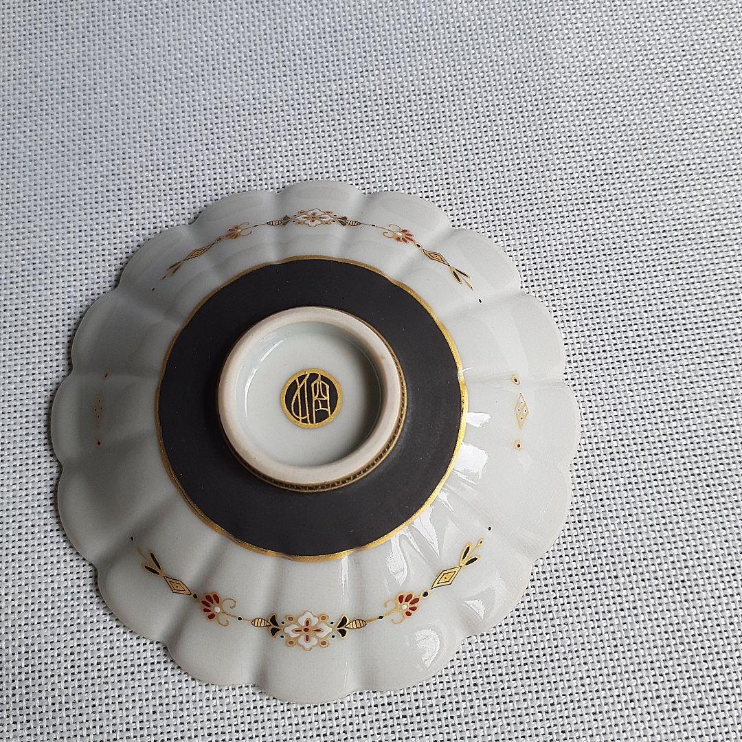 空女　Cu-nyo　小野多美枝　華薩摩　京薩摩　皿　金彩