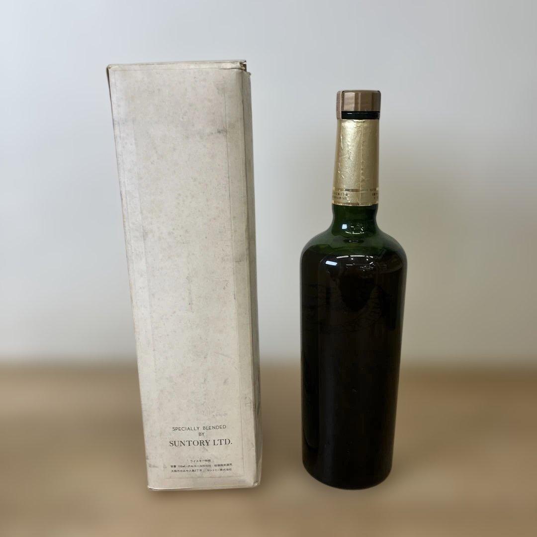 未開栓 サントリーウイスキー特級 1960 帝国ホテル 記念ボトル 外箱付き