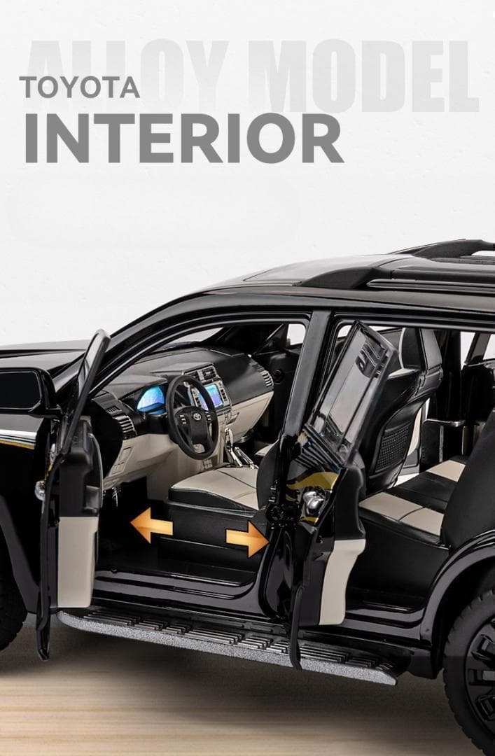 1/18 トヨタ ランドクルーザー プラウド ホワイト 海外 ライセンス品