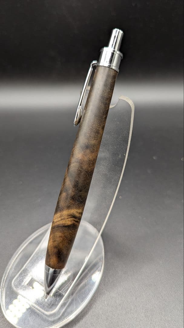 444サイアミーズローズウッド　シアメース　マイクロカーリー　木軸シャーペン