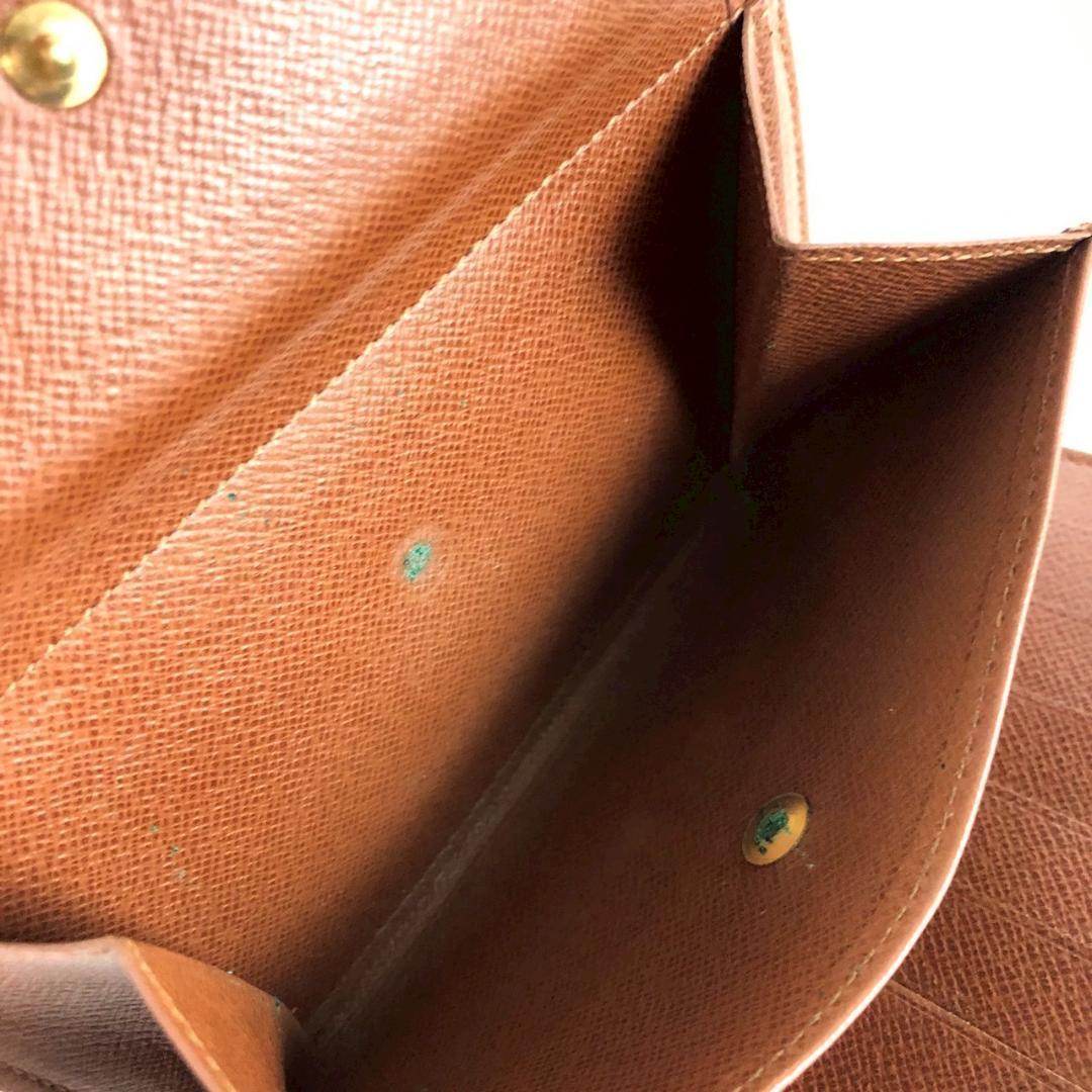 LOUIS VUITTON ルイヴィトン エテュイパピエ モノグラム 三つ折り財