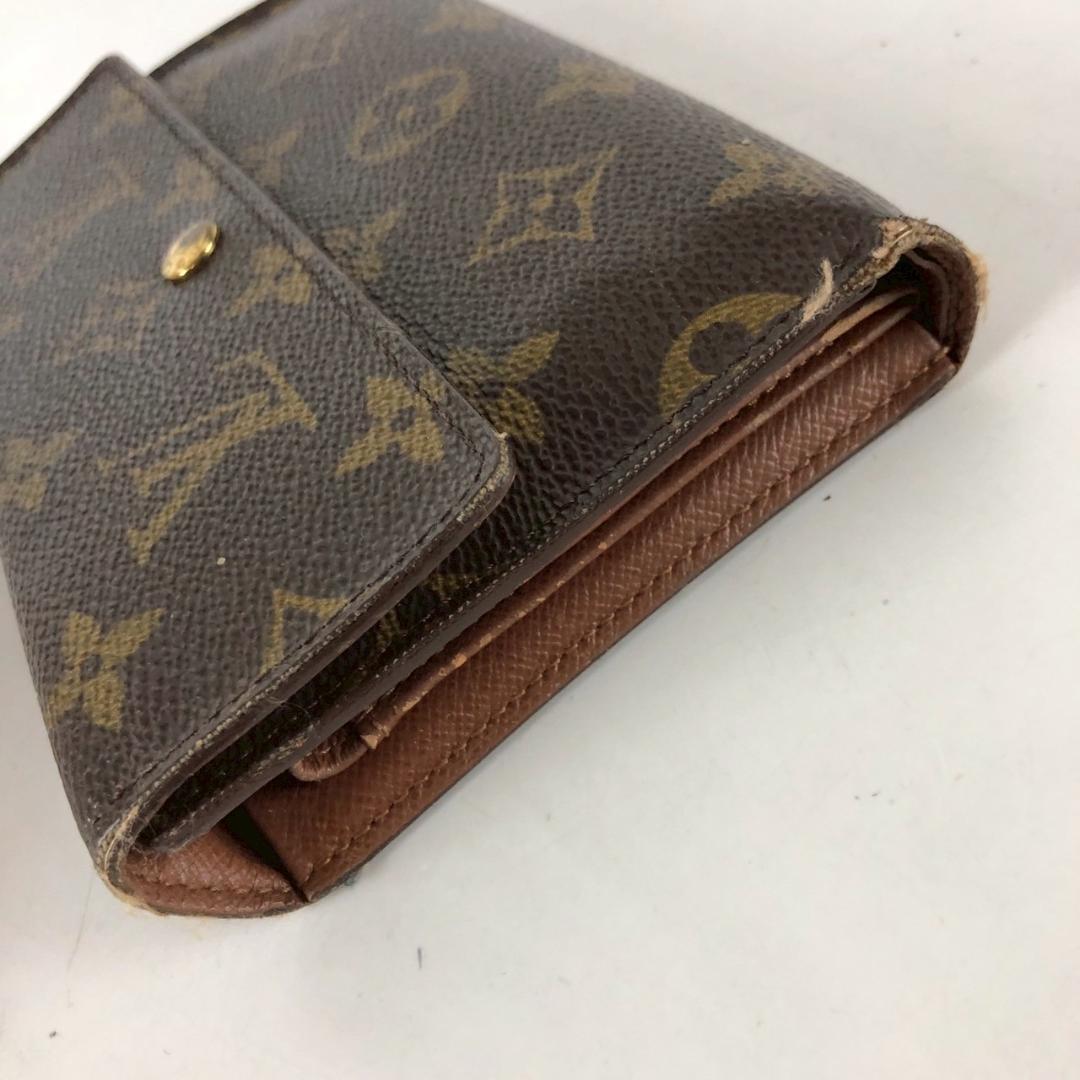 LOUIS VUITTON ルイヴィトン エテュイパピエ モノグラム 三つ折り財