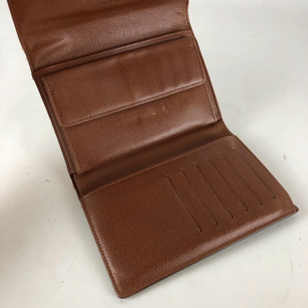 LOUIS VUITTON ルイヴィトン エテュイパピエ モノグラム 三つ折り財