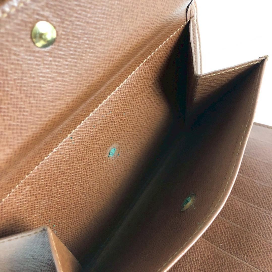 LOUIS VUITTON ルイヴィトン エテュイパピエ モノグラム 三つ折り財