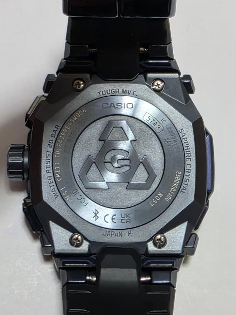 G-SHOCK MTG-B4000B-1A2JFブルーブラック期間限定価格