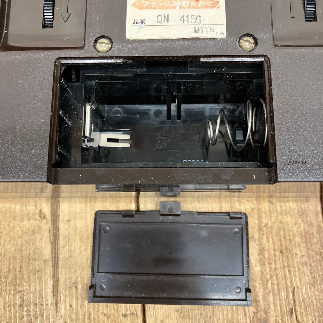 昭和レトロ セイコー クオーツ 当時物 パタパタ時計 置時計 時計 クロック