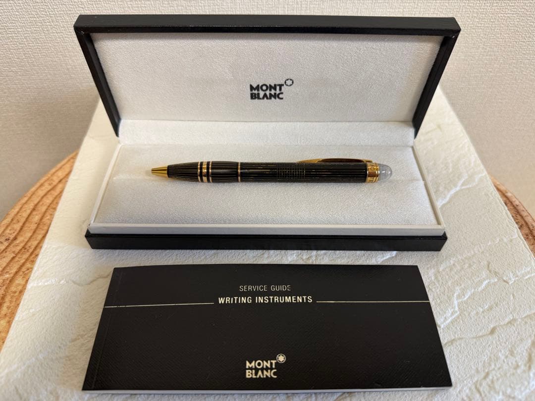 MONT BLANC モンブラン レッドゴールド スターウォーカー ボールペン
