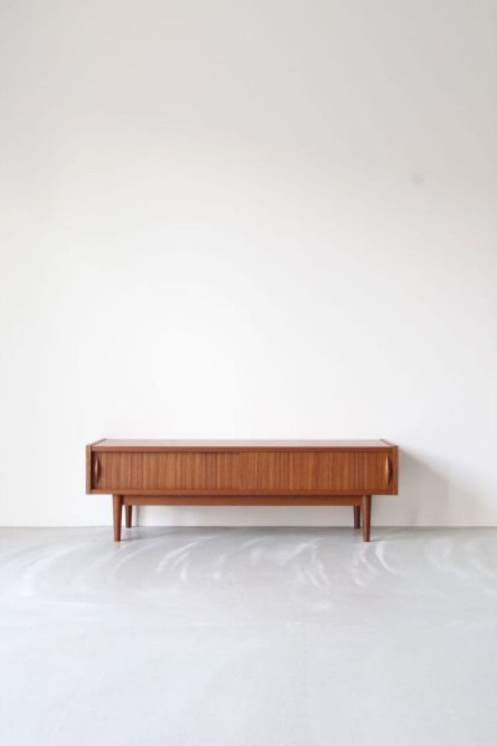 ブラウン木製テレビ台 引き出し付き