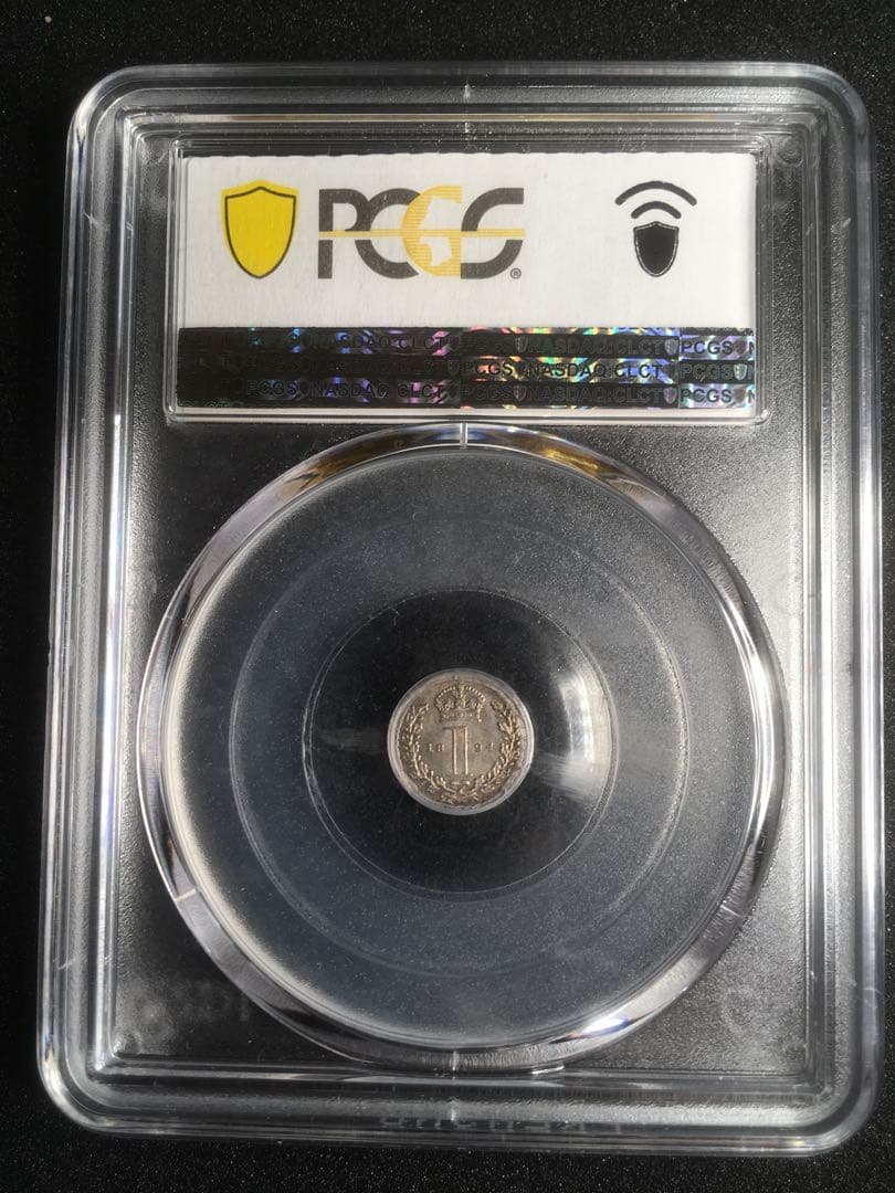 【希少】1894年 PCGS PL65 ヴィクトリア女王 