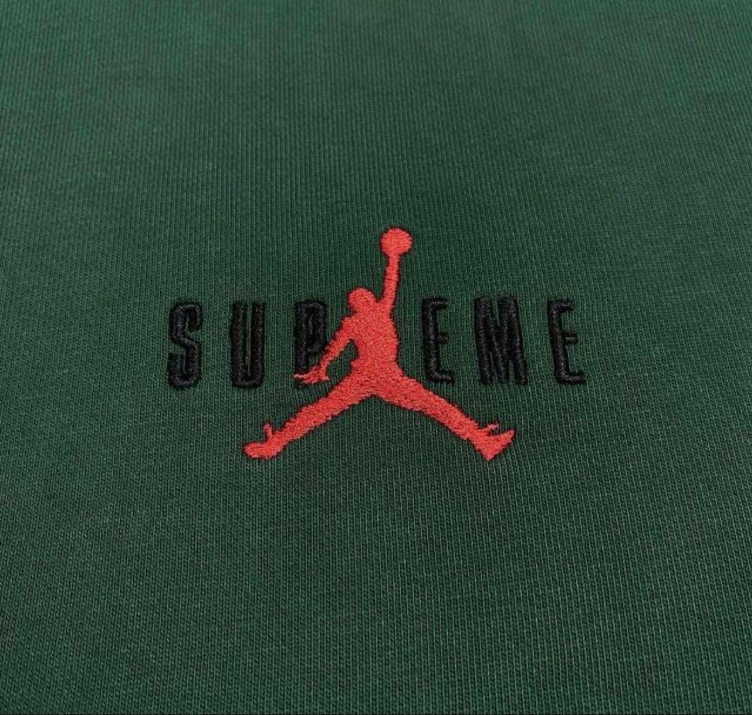 SUPREME JORDAN ロゴ パーカー M