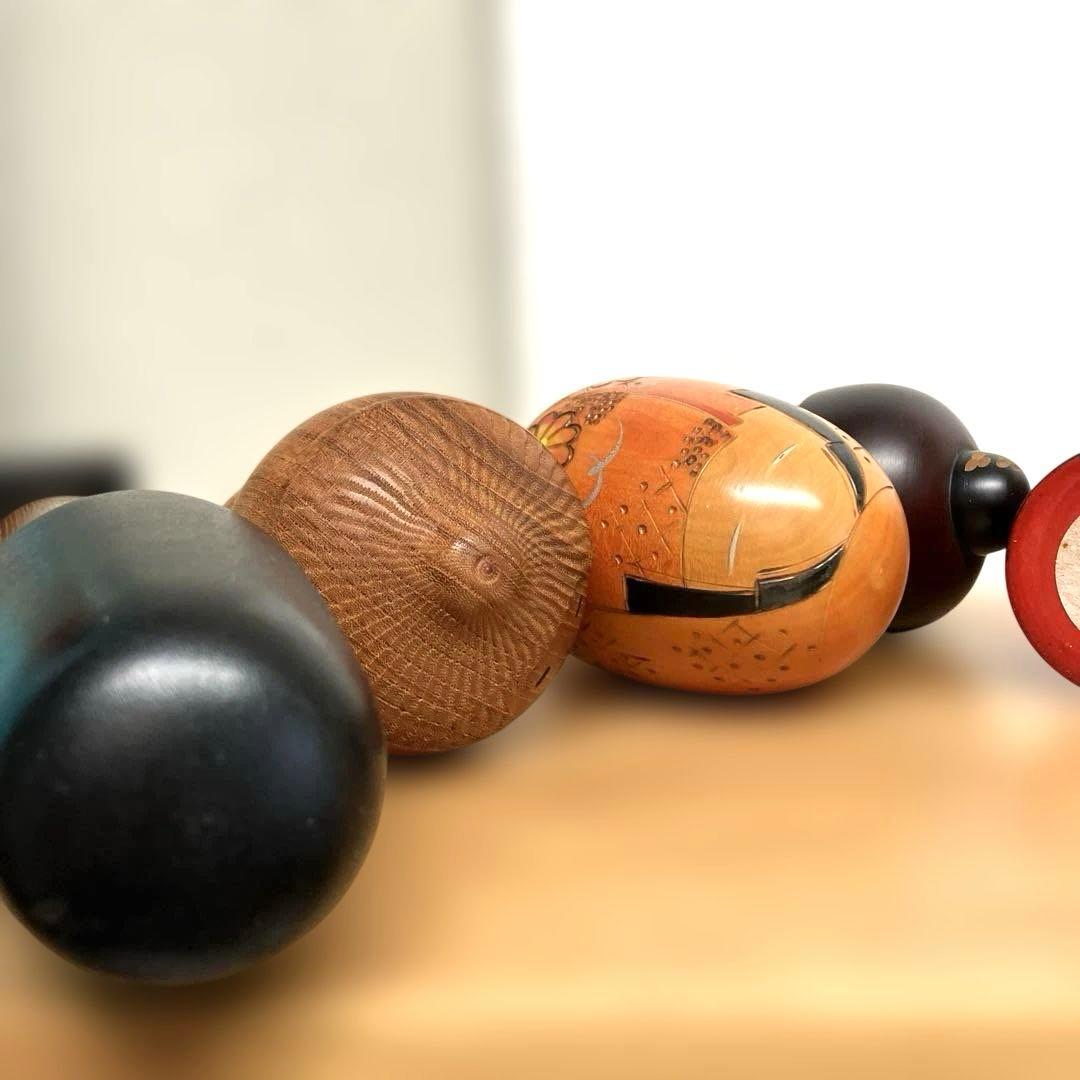 J*h様 創作こけし　豊楽　正楽　卯三郎　快平　まさし作　等