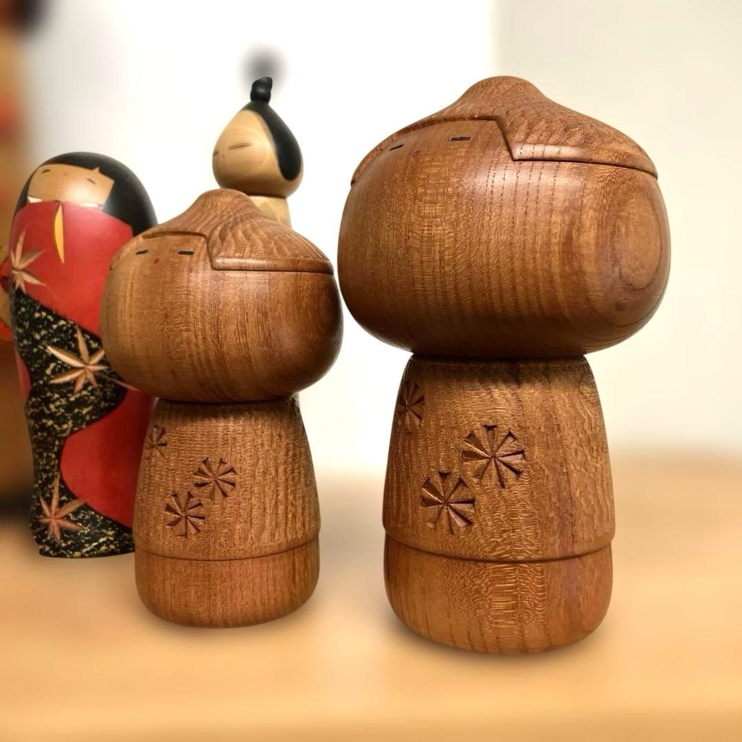 J*h様 創作こけし　豊楽　正楽　卯三郎　快平　まさし作　等