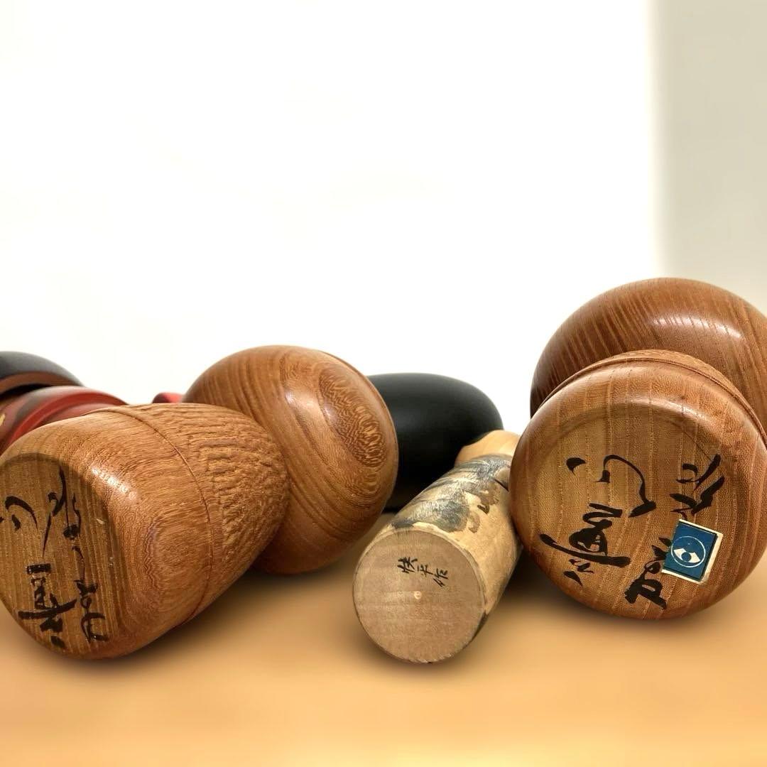 J*h様 創作こけし　豊楽　正楽　卯三郎　快平　まさし作　等
