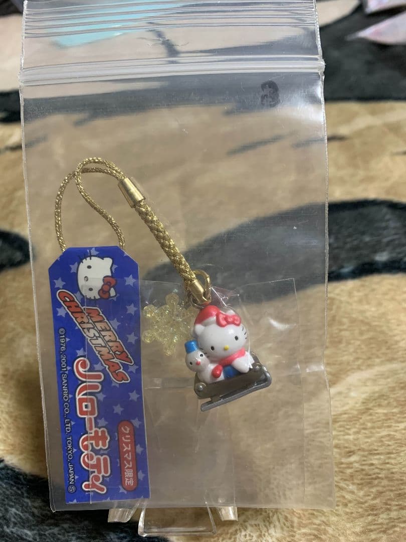 チ*王様 サンリオ ハローキティ 根付け クリスマス限定 ソリキティちゃん 20