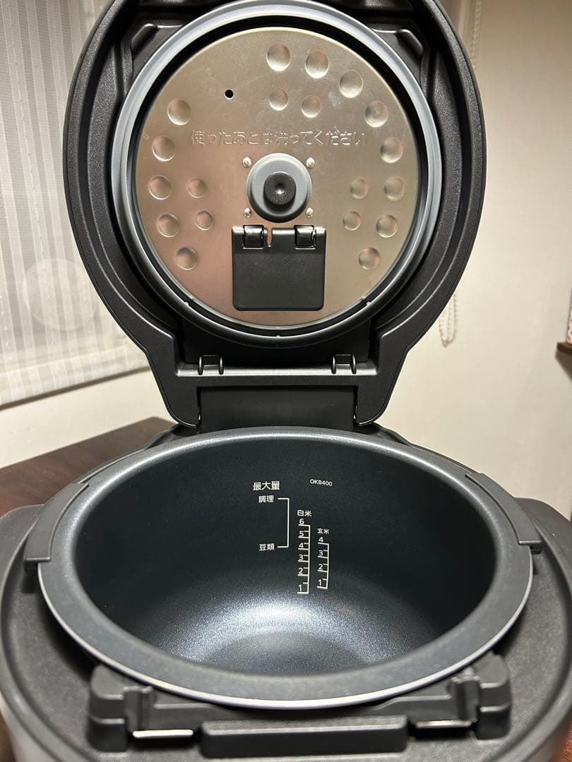 タイガー魔法瓶 電気圧力鍋 COK-N400 マットブラック