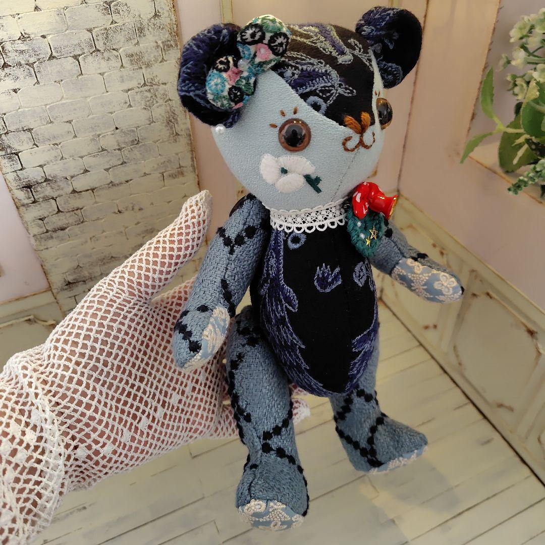 梅*様 【オークションです】ミナペルホネン＊ハンドメイド＊ぬいぐるみ＊テディベア