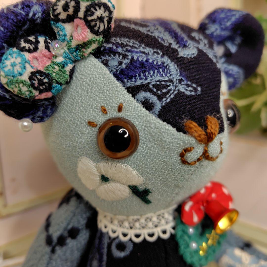 梅*様 【オークションです】ミナペルホネン＊ハンドメイド＊ぬいぐるみ＊テディベア