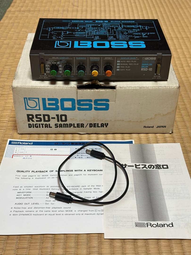 【動作未確認】美品boss rsd-10
