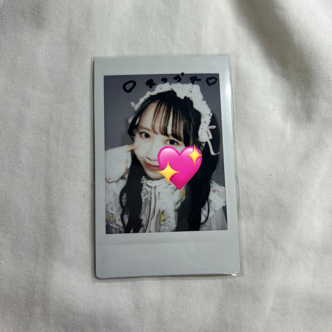 FRUITS ZIPPER松本かれん サインチェキ