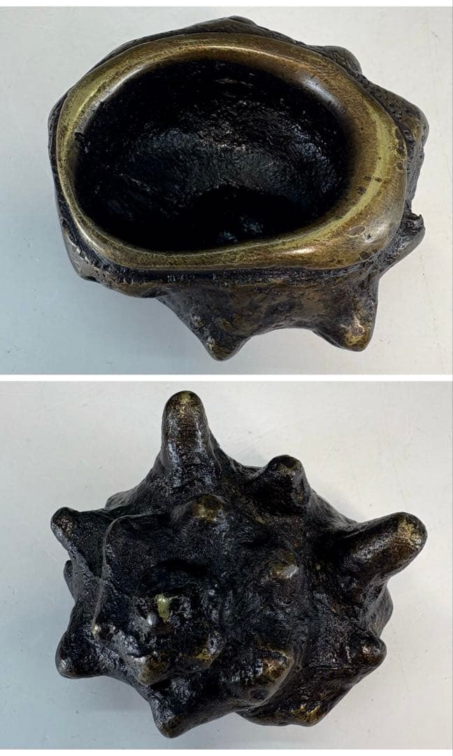 【中古品】唐銅七種蓋置USED〈税込・送料込〉