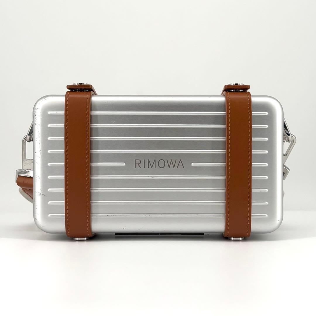 RIMOWA リモワ クロスボディバッグ ショルダー シルバー