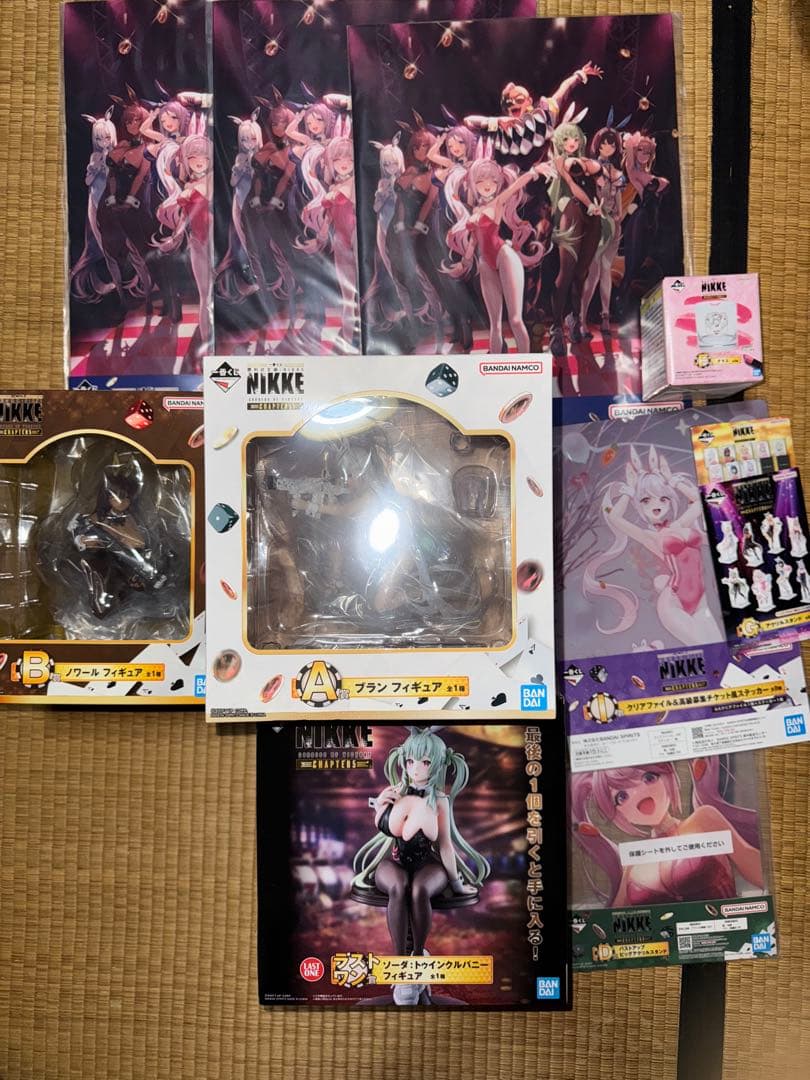 一番くじ 勝利の女神ニケ NIKKE CHAPTER5　ラストワン賞　A賞他数点