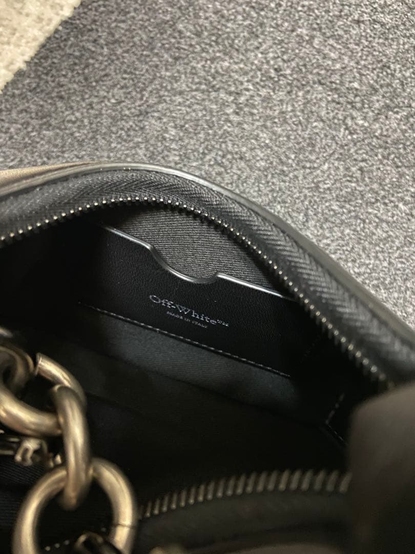 off-white hemisphereバッグ オフホワイト　ショルダーバッグ