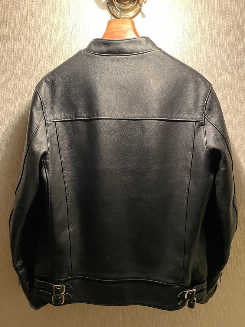 666 Leather Wear レザーシングルライダースジャケット40