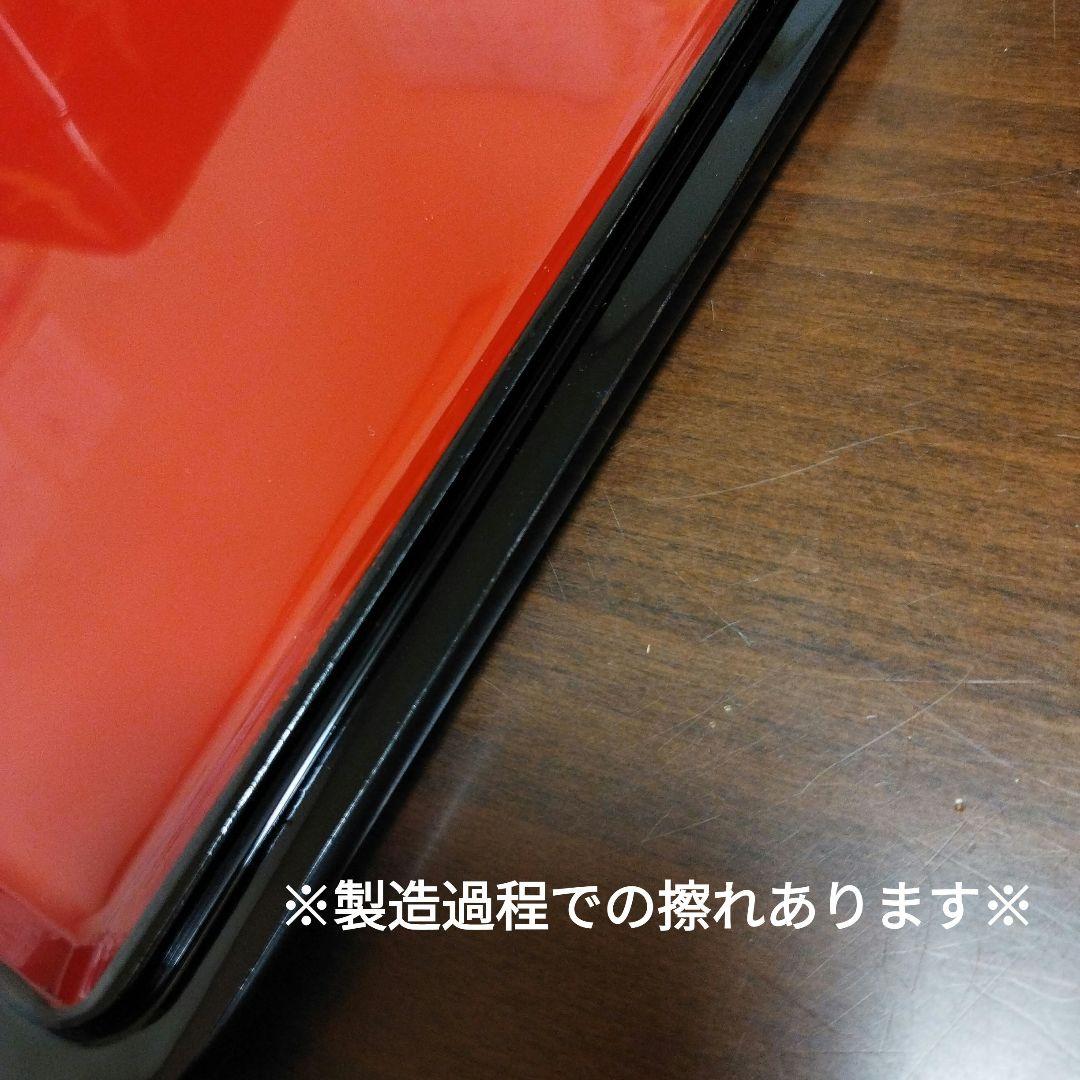 会津塗 漆塗 三段重 目黒廣太謹製 黒内朱 鶴 松 鎹入 漆器