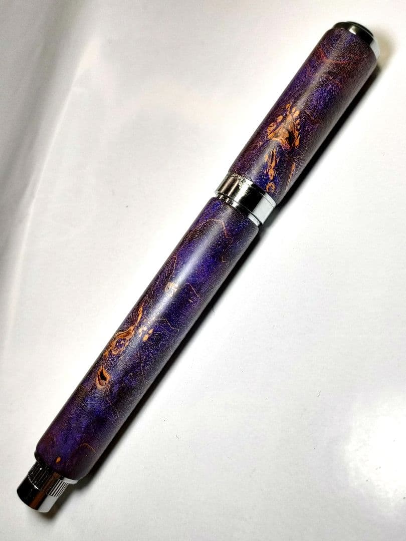 【メープルバール（スタビライズドウッド）】グラデュエイト万年筆