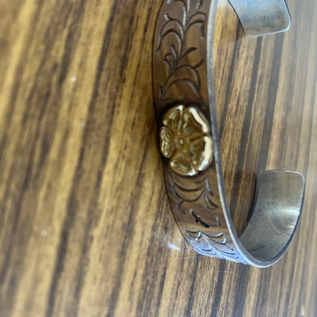 TADY&KING 平打ちバングルGPローズアラベスク　サイズS