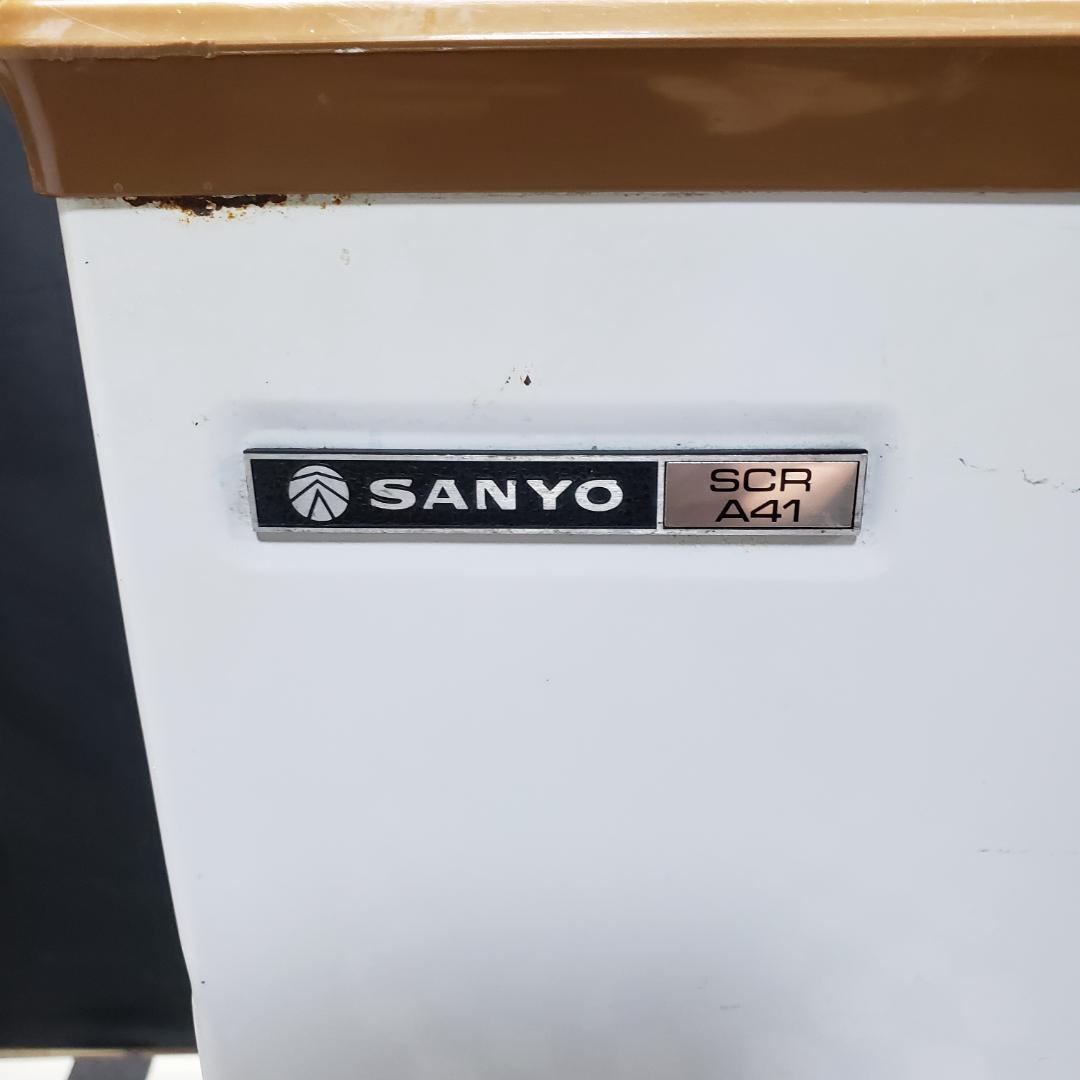 雪印/SANYO/サンヨーアイスクリームストッカー SCR-A41 昭和レトロ