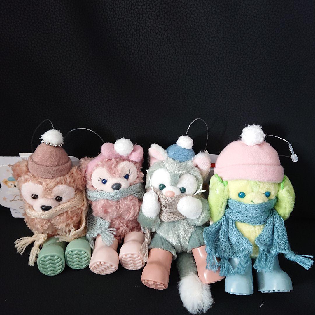 ダッフィー&フレンズ ダンシング スノー フレークス ぬいぐるみチャームセット