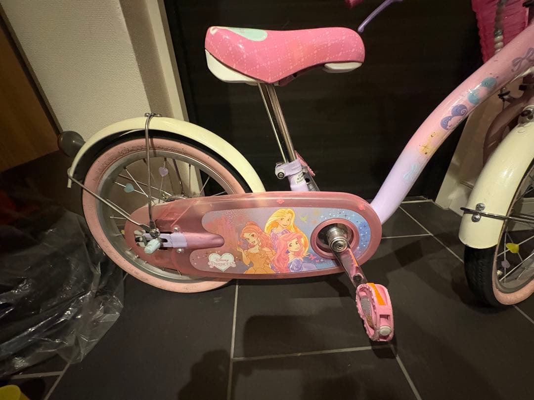 【直接お渡し限定価格】幼児用自転車 プリンセス　ゆめかわ　16インチ