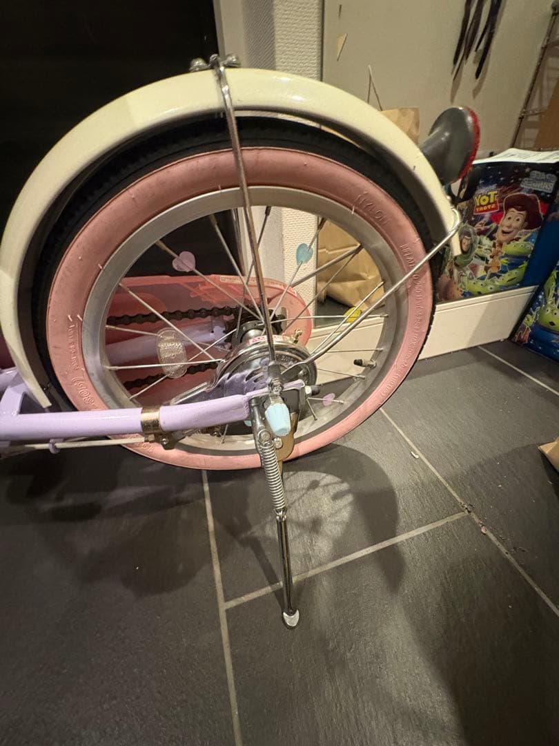 【直接お渡し限定価格】幼児用自転車 プリンセス　ゆめかわ　16インチ