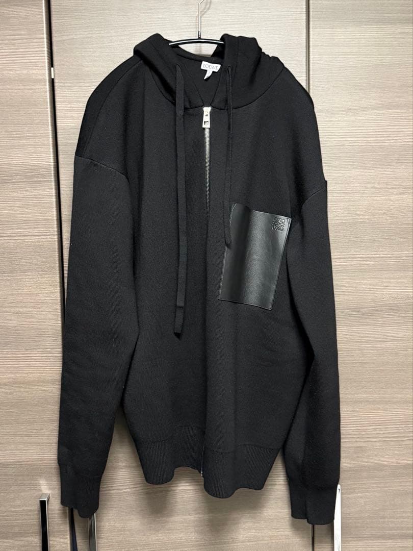 LOEWE ジップアップ フーディー（ウール）