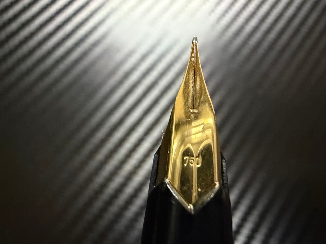 モンブラン No.121 ブラック EF 極細字 万年筆