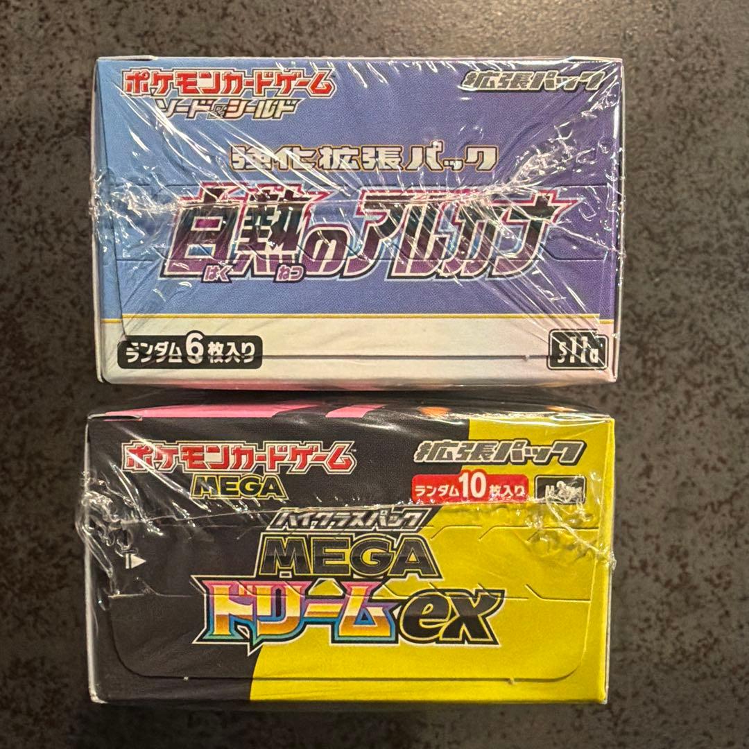 白熱のアルカナ　MEGA ドリームex box シュリンク付き