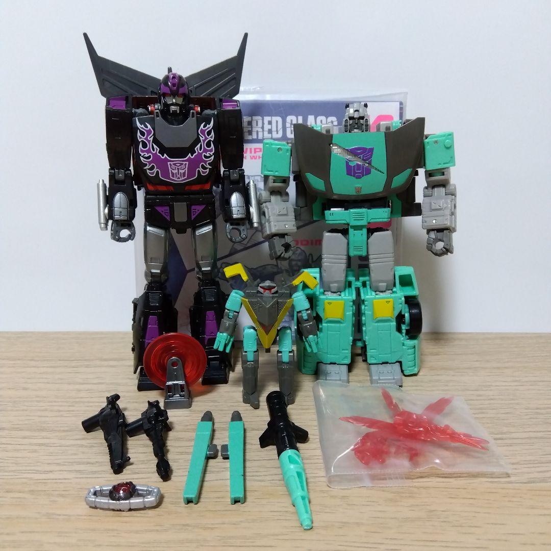 ア*キ様 トランスフォーマー シャッタードグラス サイドスワイプ＆ウィスパー＆ロ