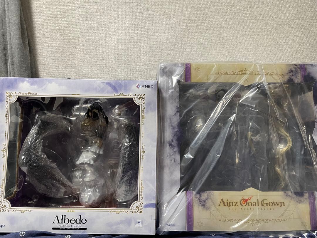 F:NEX アルベド アインズ・ウール・ゴウン セット フィギュア