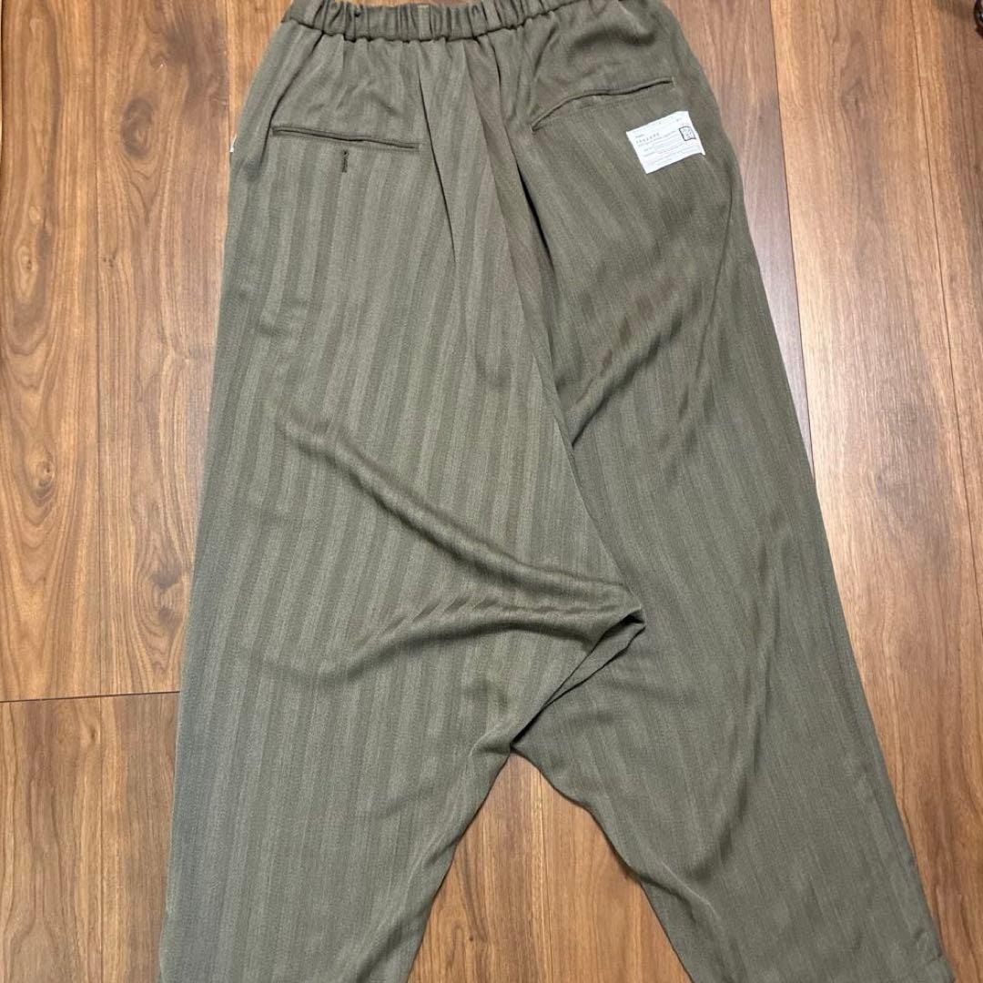 メゾンミハラヤスヒロ　ヴィンテージウール　サルエルパンツ　44