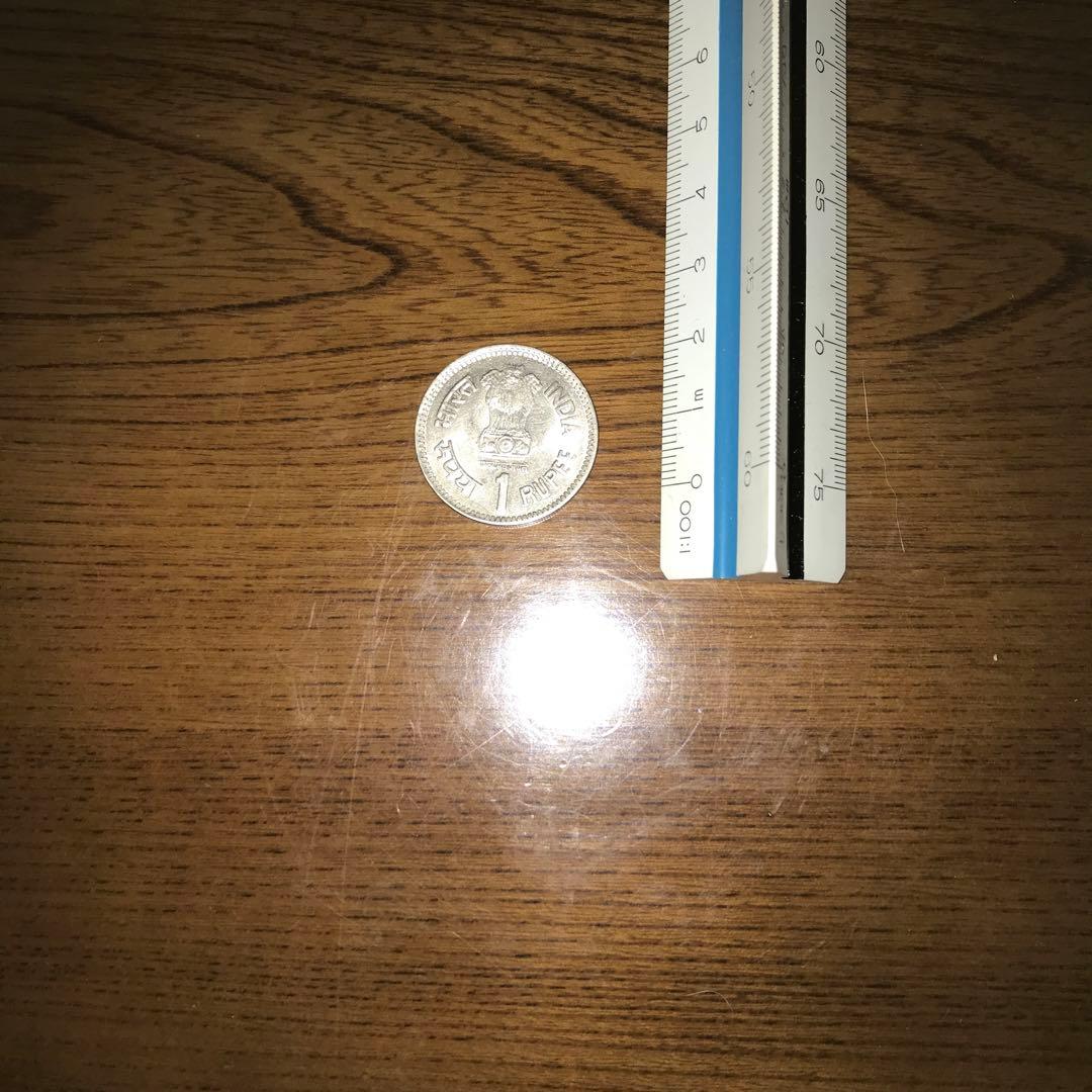 インド　ジャワハルラール・ネルー　生誕100周年記念　1ルピー