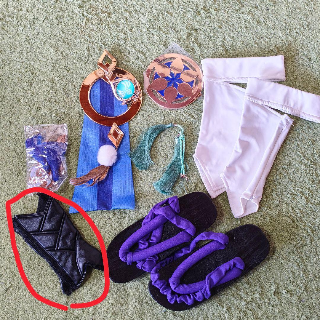 原神　放浪者　三分妄想　コスプレ衣装　Mサイズ（難あり）