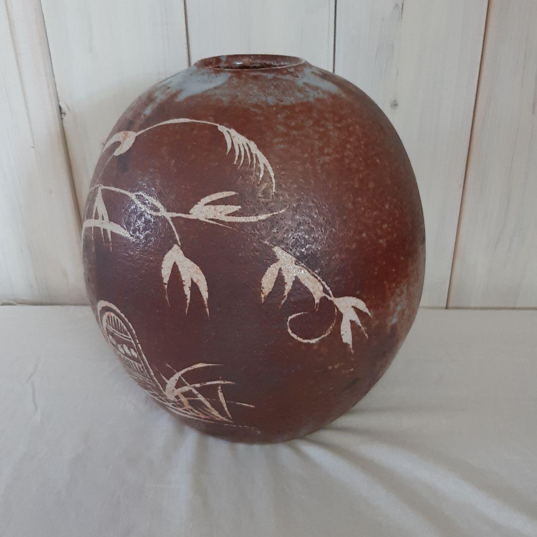 鼠志野壺　美濃焼真山窯