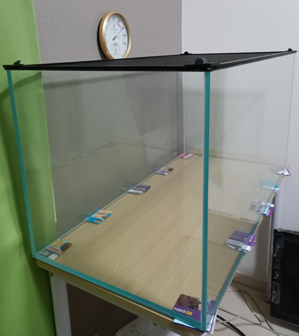アクロ90㎝ガラス水槽　スーパークリアクロスカット 90×45×45㎝