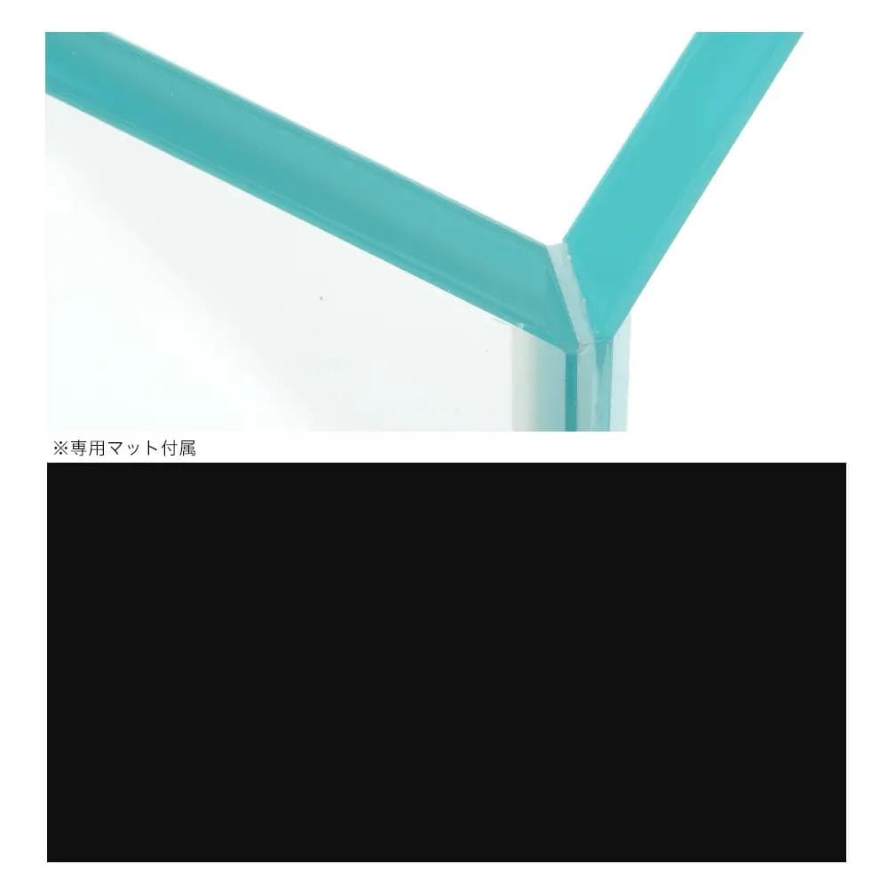 アクロ90㎝ガラス水槽　スーパークリアクロスカット 90×45×45㎝