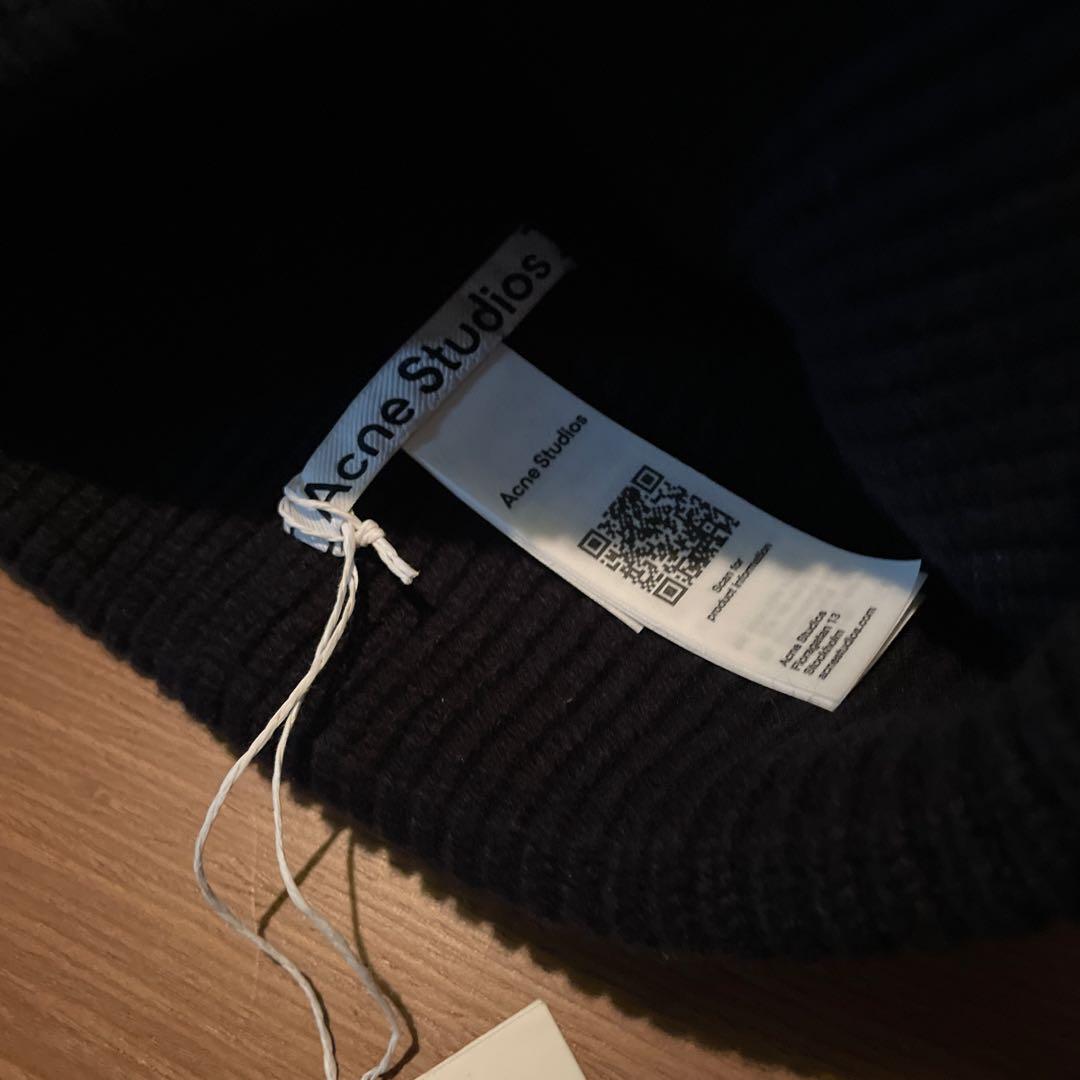 ★AW25新品★Acne Studiousアクネ ストゥディオス　ニットビーニー