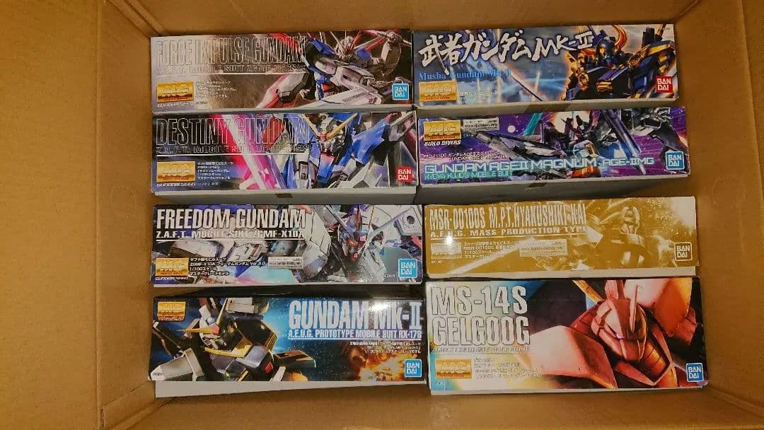 ガンプラ 1/100 MG マスターグレード セット 未組立 SEED ほか